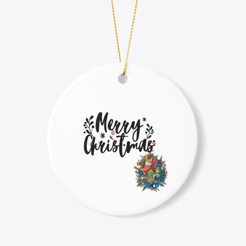 Merry Christmas owl
