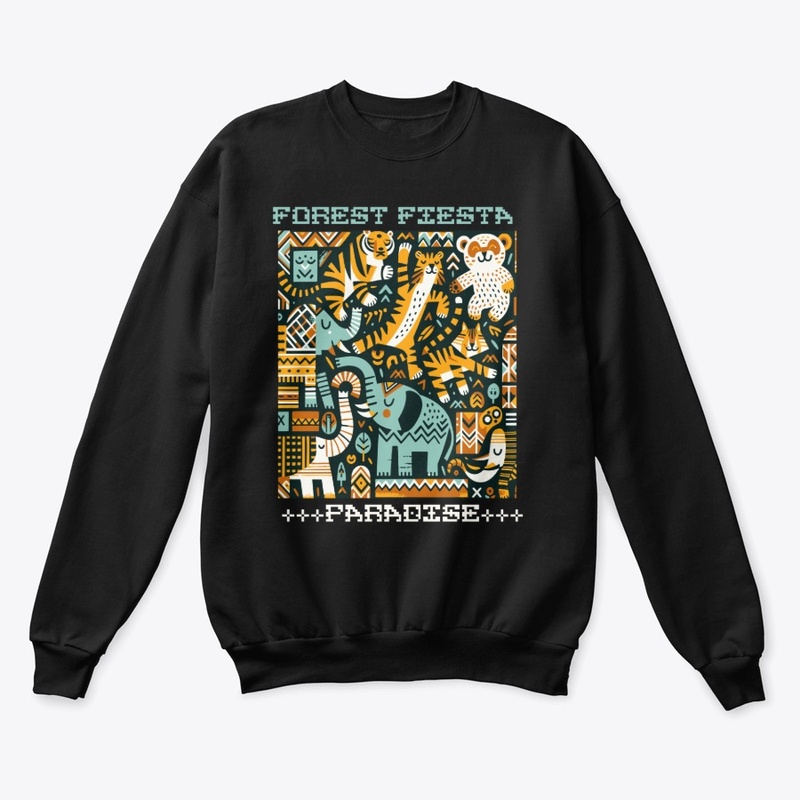 Cute Animal Forest Fiesta Paradise Merch