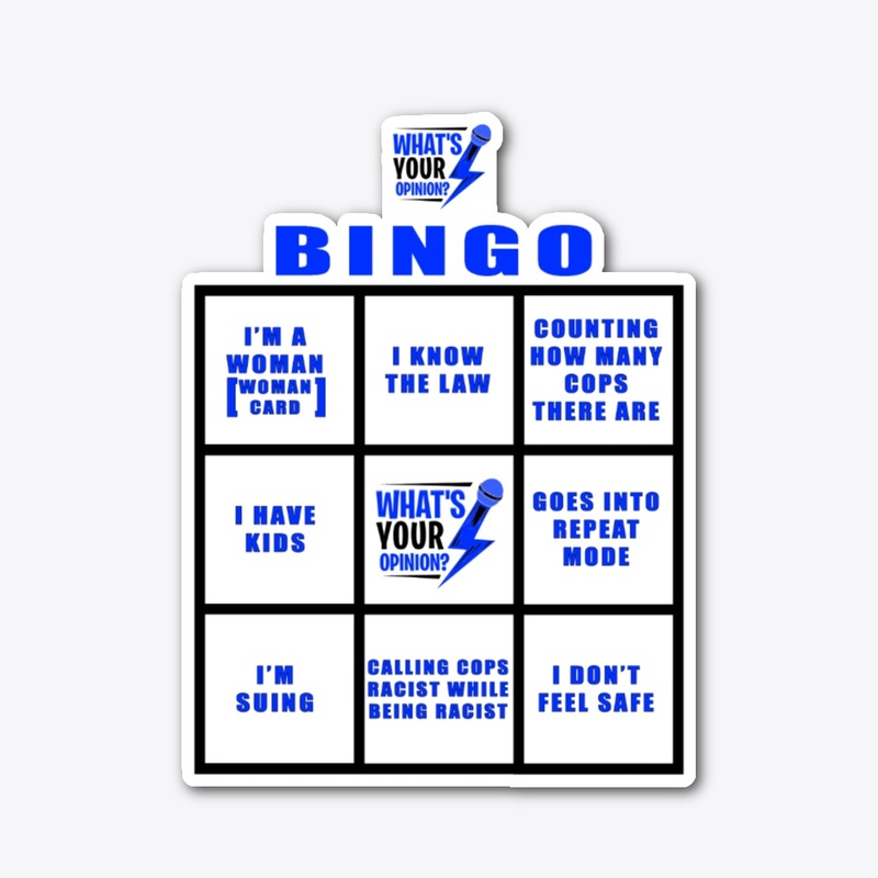 BODYCAM BINGO CARD 3