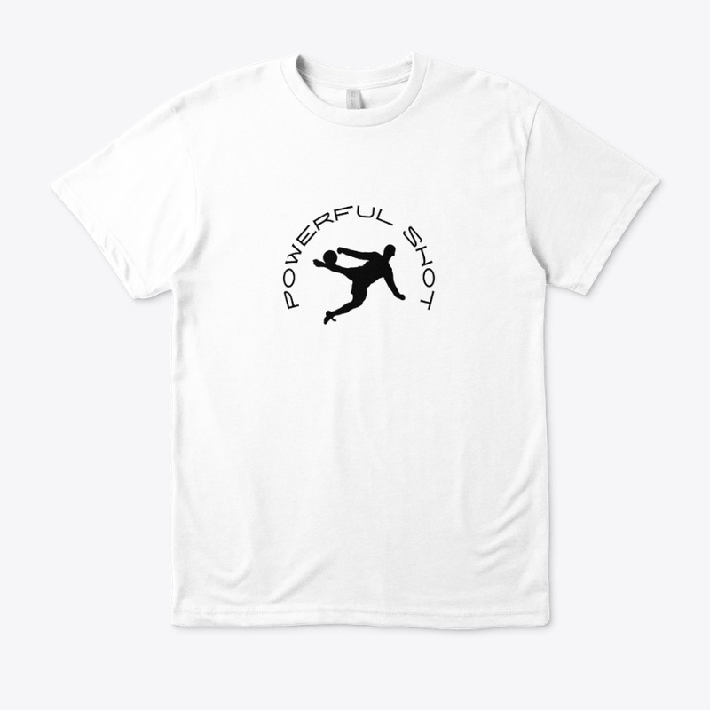 Soccer: Powerful Shot 2 Black Logo