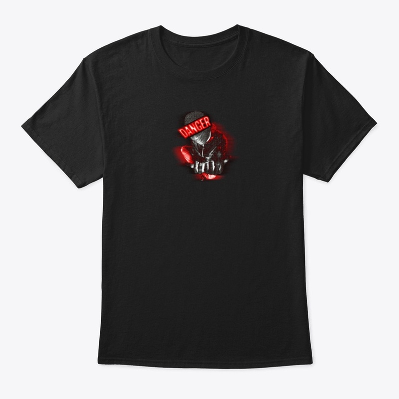 Danger Guy (Red on Black Version)