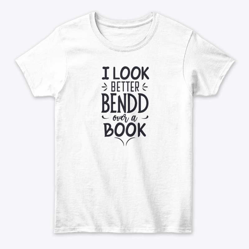 i look better bent over a book