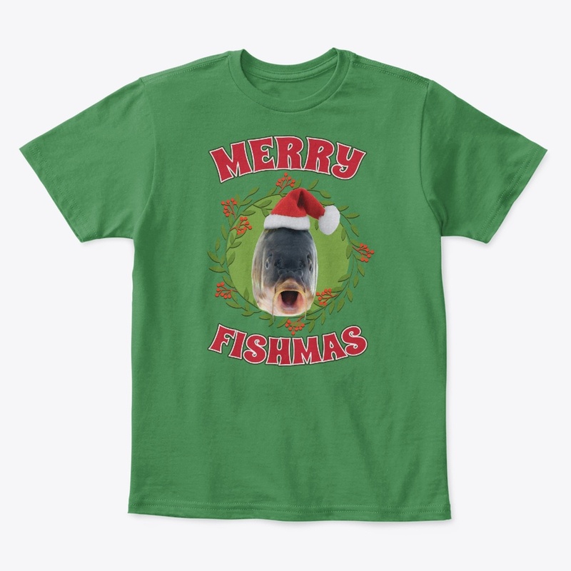 Merry Fishmas Fishing Christmas