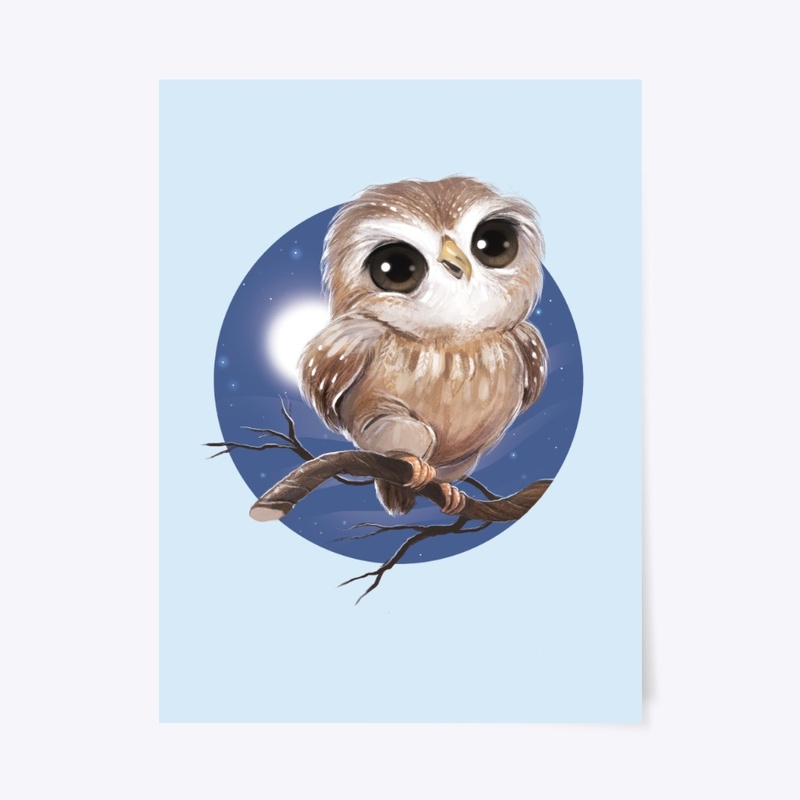 Cute Pygmy Owl  - Official Merch
