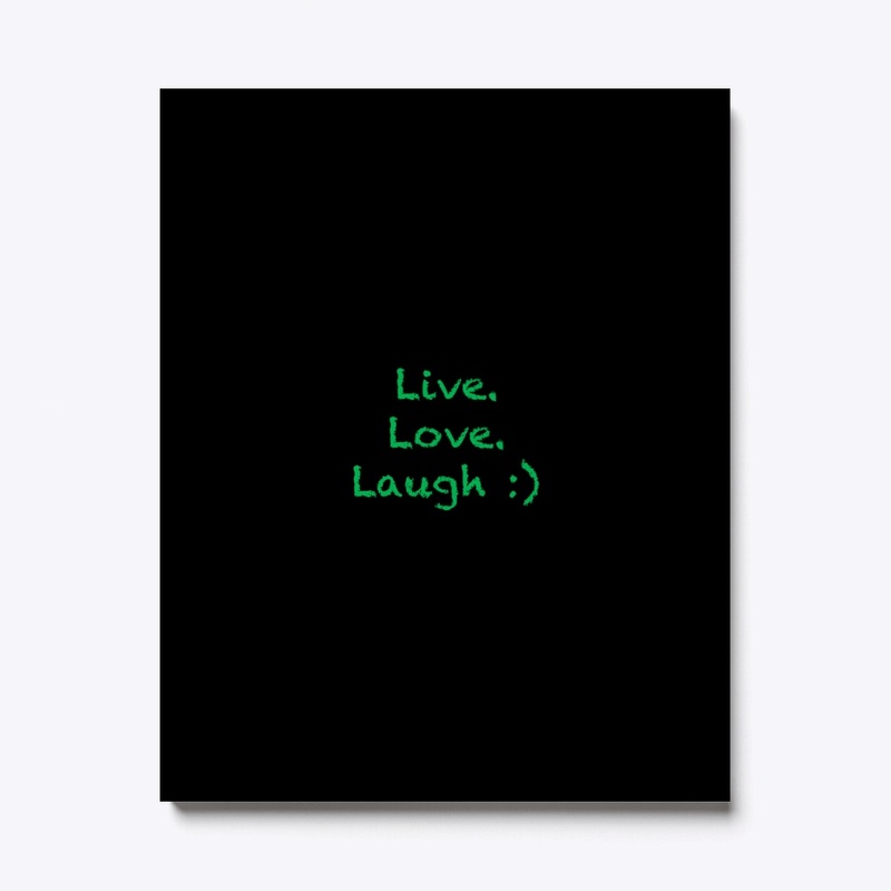 Live love laugh EcoFriendly Hoodie