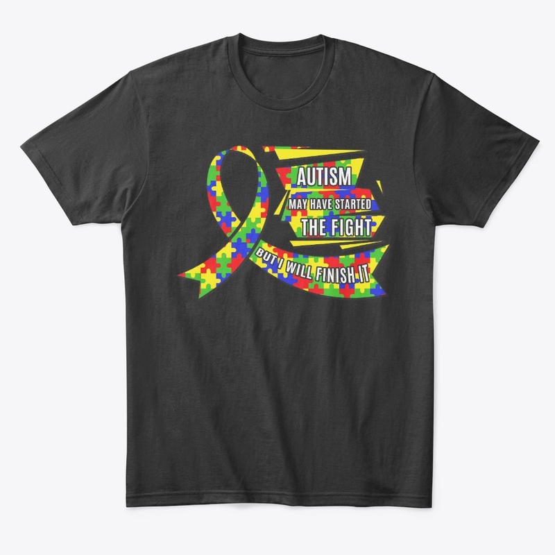 Autism Awareness Gift Finish The Fight