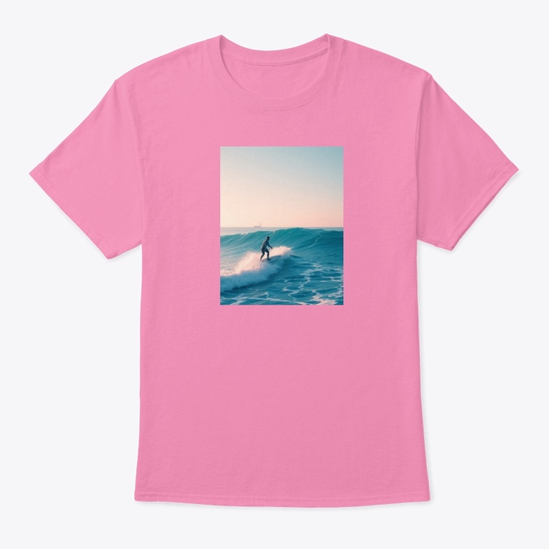 Retro Sunset Surf