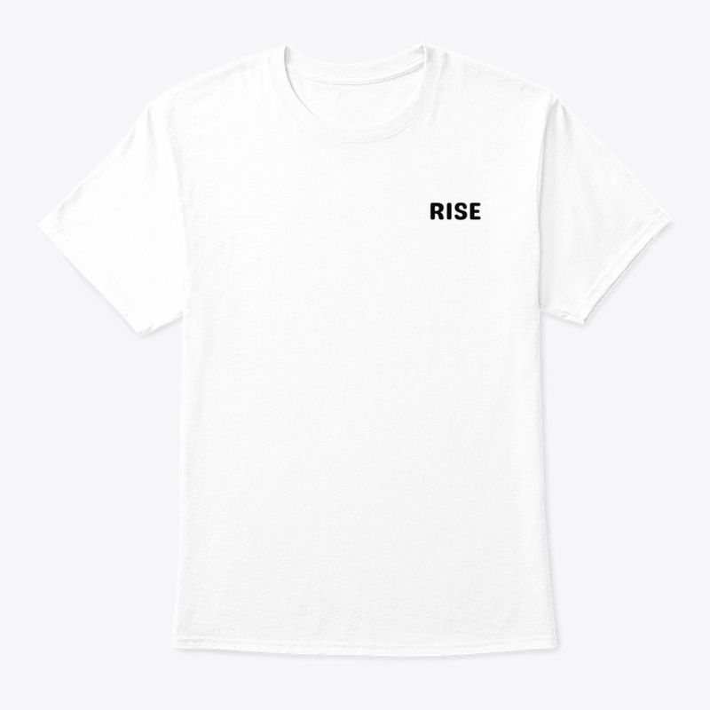 Rise word creative design