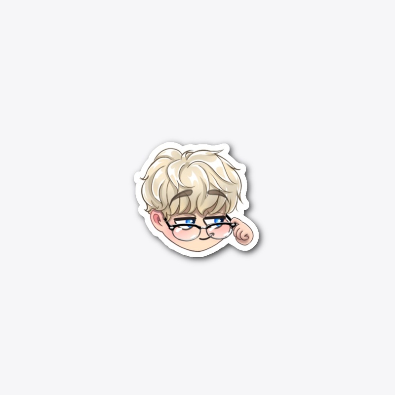 Joshy Smirk Sticker