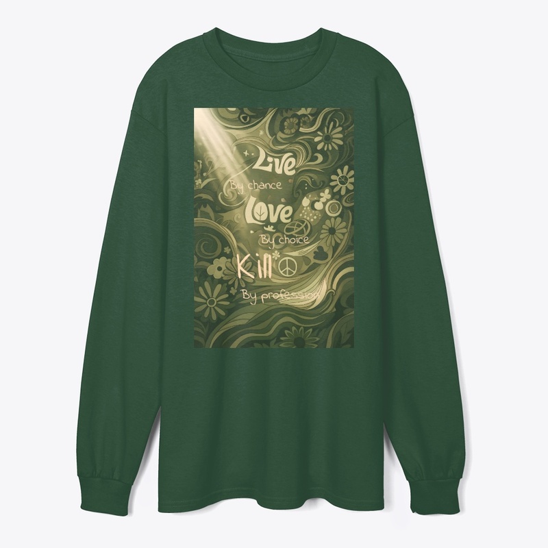 Live by Chance - Tru Transfer Printed Classic Long Sleeve Tee - Tru Transfer Printed Classic Long Sleeve Tee - Tru Transfer Printed Classic Long Sleeve Tee - Tru Transfer Printed Classic Long Sleeve Tee