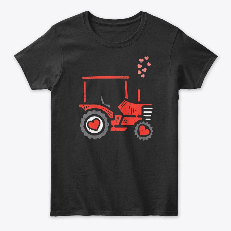 Valentines Day Tractor Truck