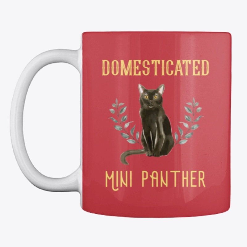 Domesticated Design | Black Cat Tee