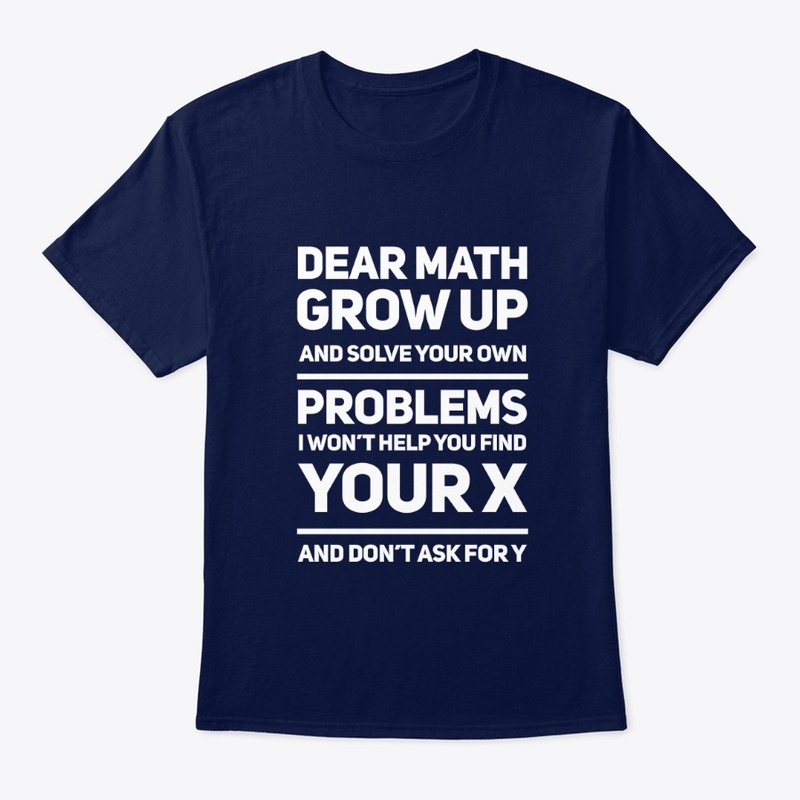 Funny Tshirt for Maths haters