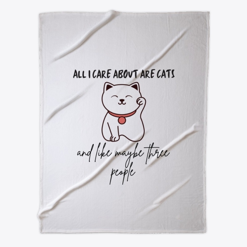 All I Care About Are Cats And 3 People