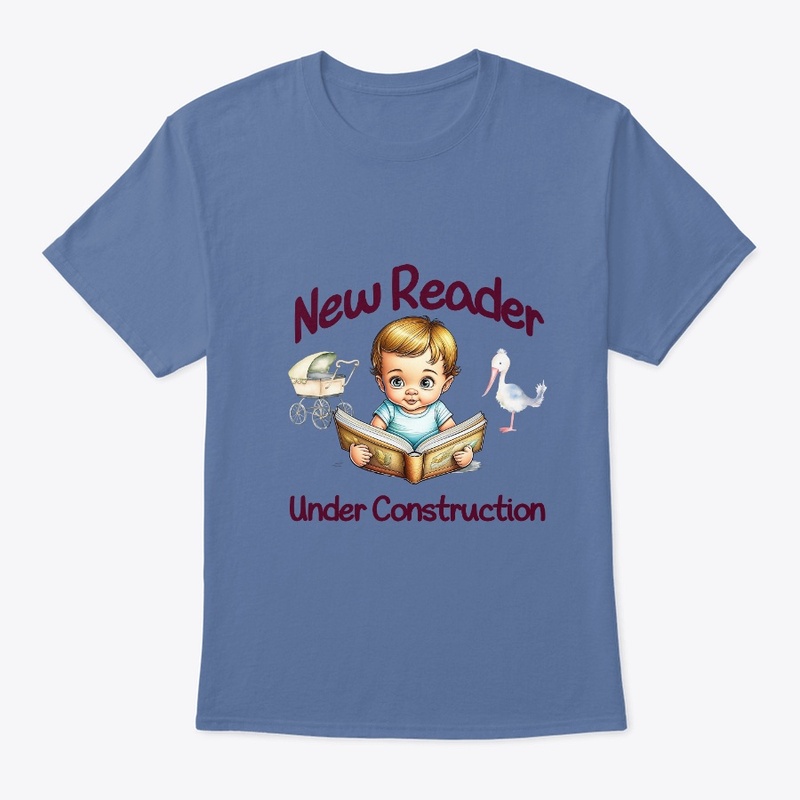 New Reader Under Construction shirt