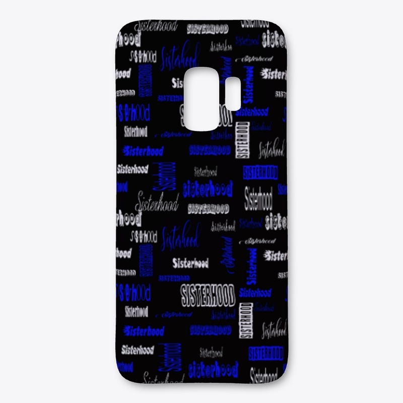 White, Black and Blue Sisterhood Design 