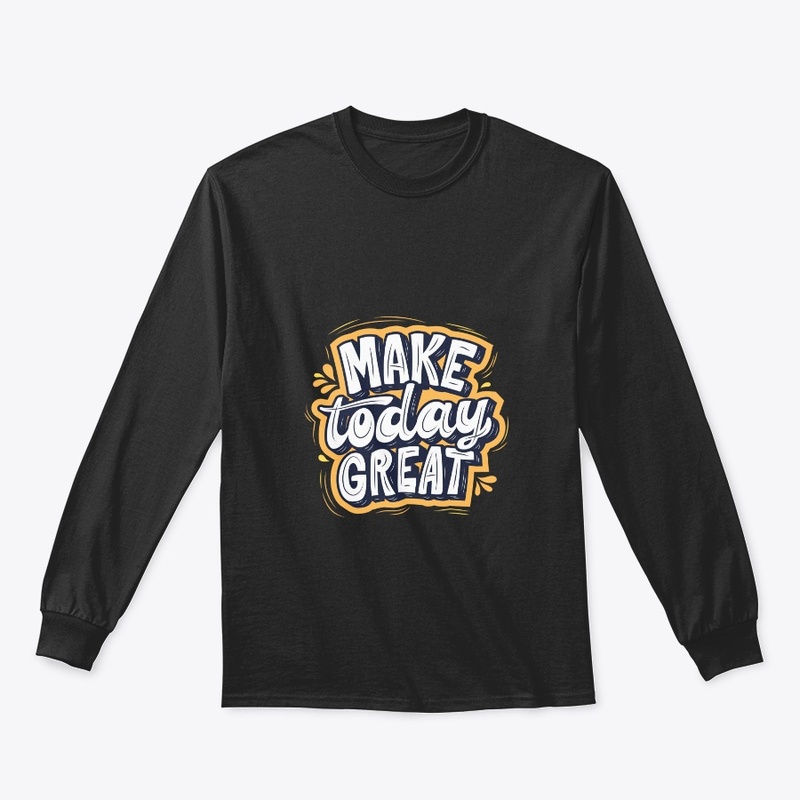 Make today great logo tshirt 