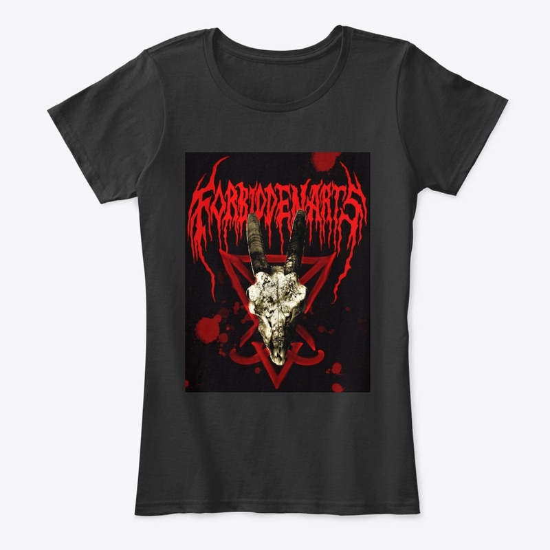 Forbidden Arts - Luciferian goat skulll