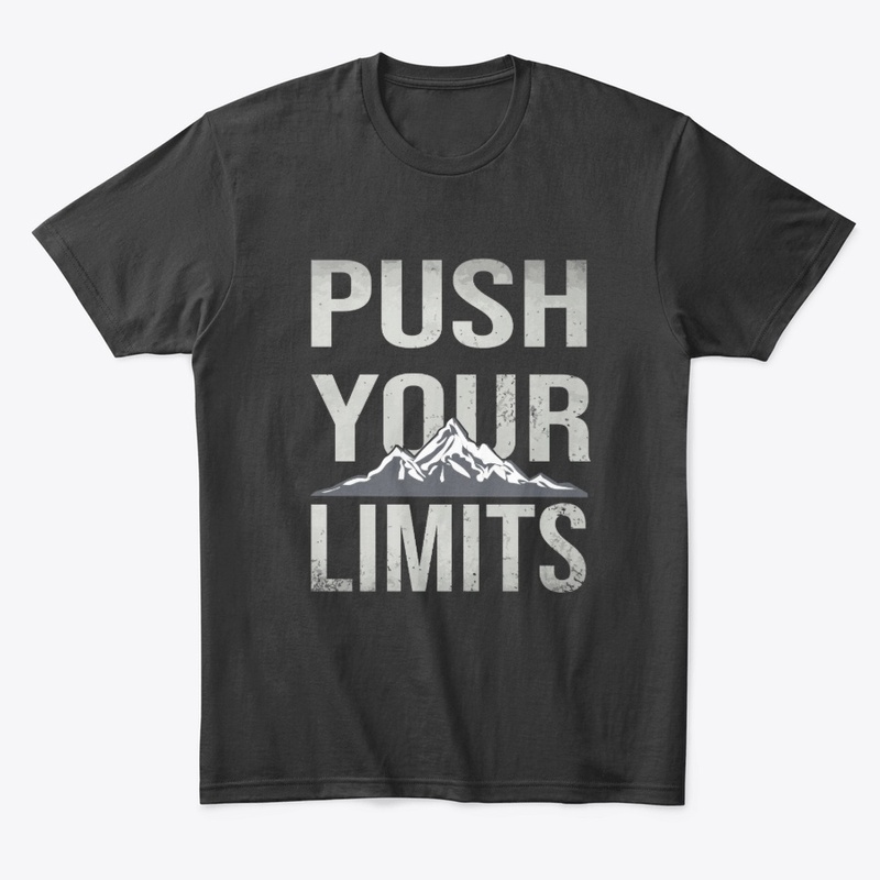 Push Your Limits Typography T-shirt