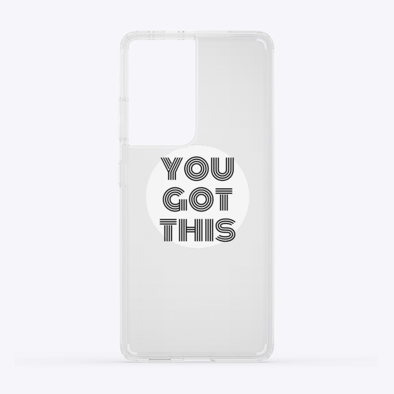 You got this 