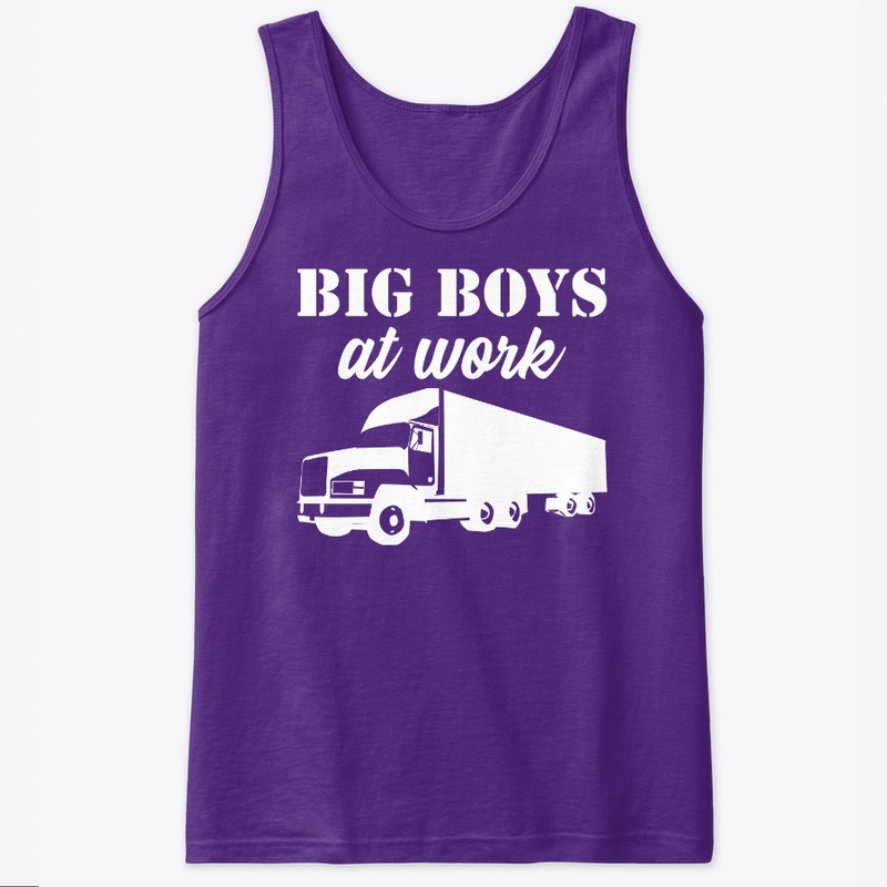 Big boys at work LKW Trucker
