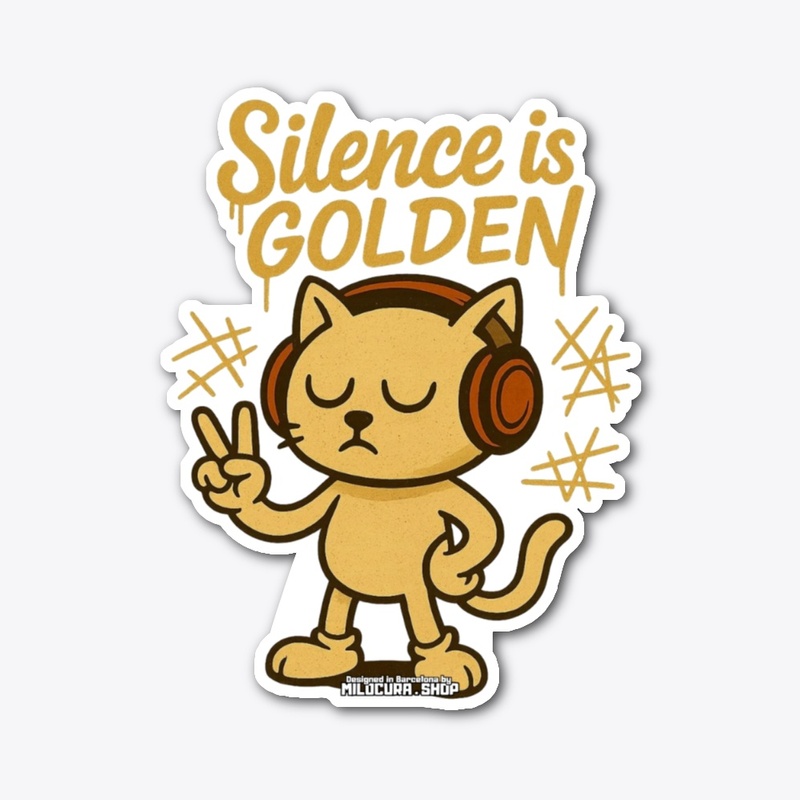 Silence is Golden *Diseño tras.