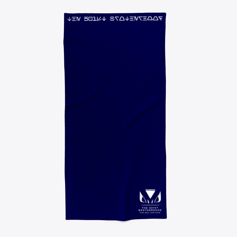 Minimalist Watermark Beach Towel
