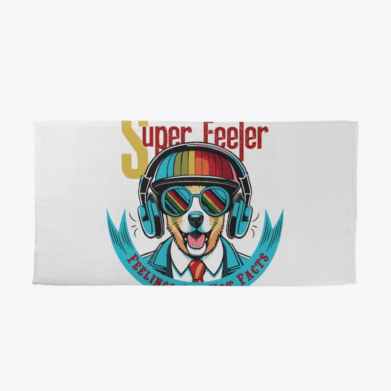 Cute Dog with Rainbow Sunglass T-Shirt