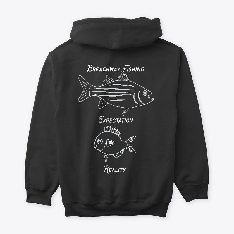 Breachway Fishing Meme - White Ink