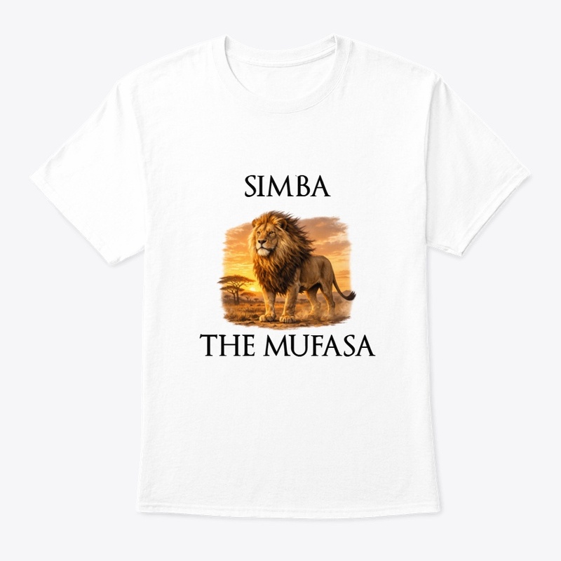 Simba the Mufasa Lion T-Shirt Serengeti 