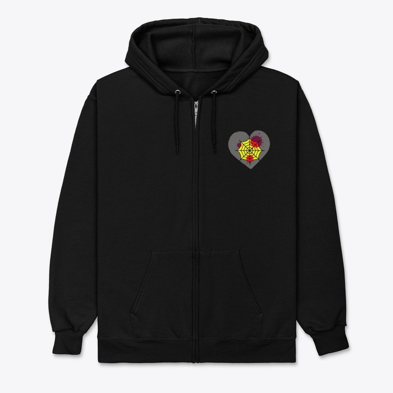 Horror Heart (Gray/Yellow)