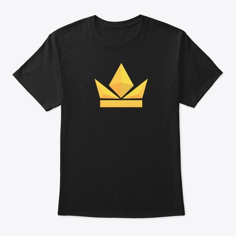  "Da Kings Rule!!" Logo Merchandise Black T-Shirt Front