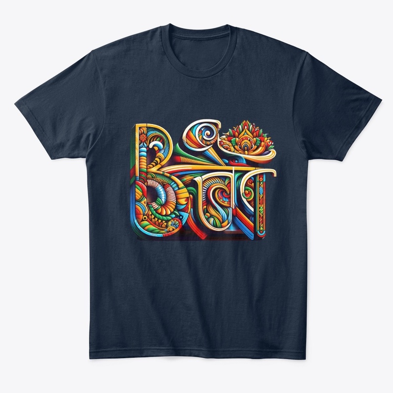 Vibrant Mandala-Inspired Boho Typography
