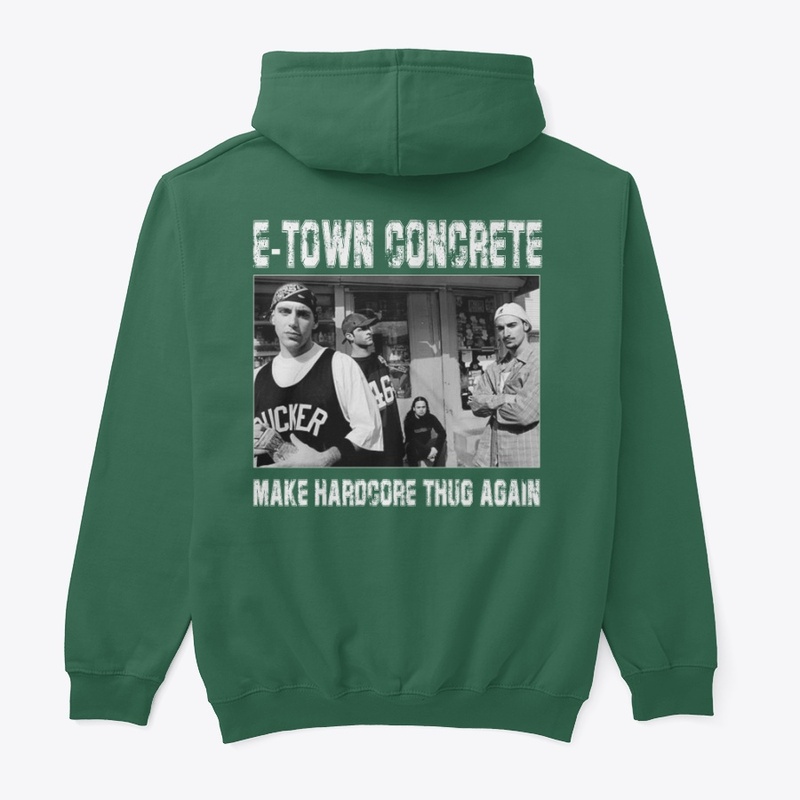 E TOWN CONCRETE Tシャツ nyhc E. Town Concrete 