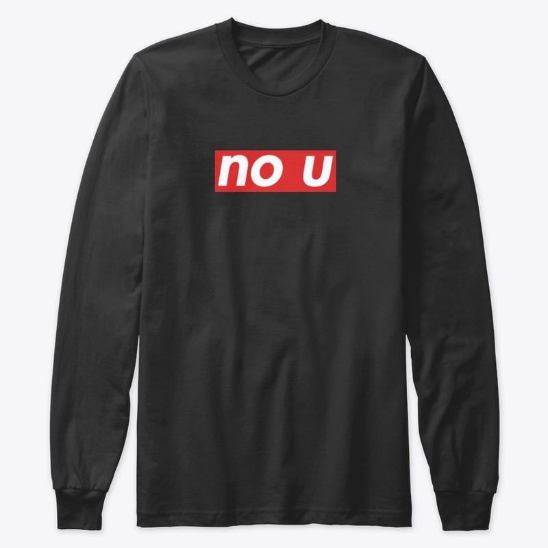 no u long sleeve shirt 