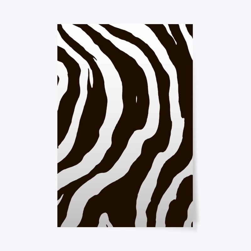 Zebra Stripes Animal Print 