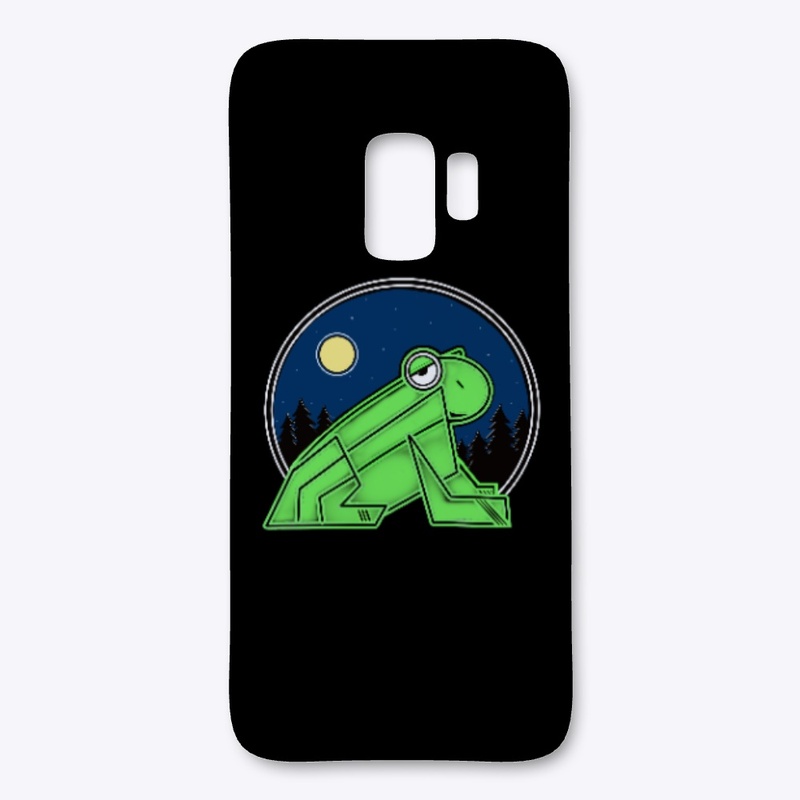 A frog and the moon... 1