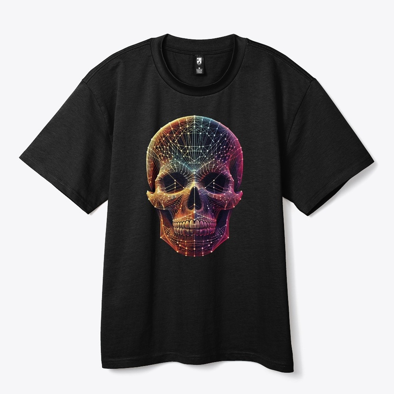 Digital Skull Neon