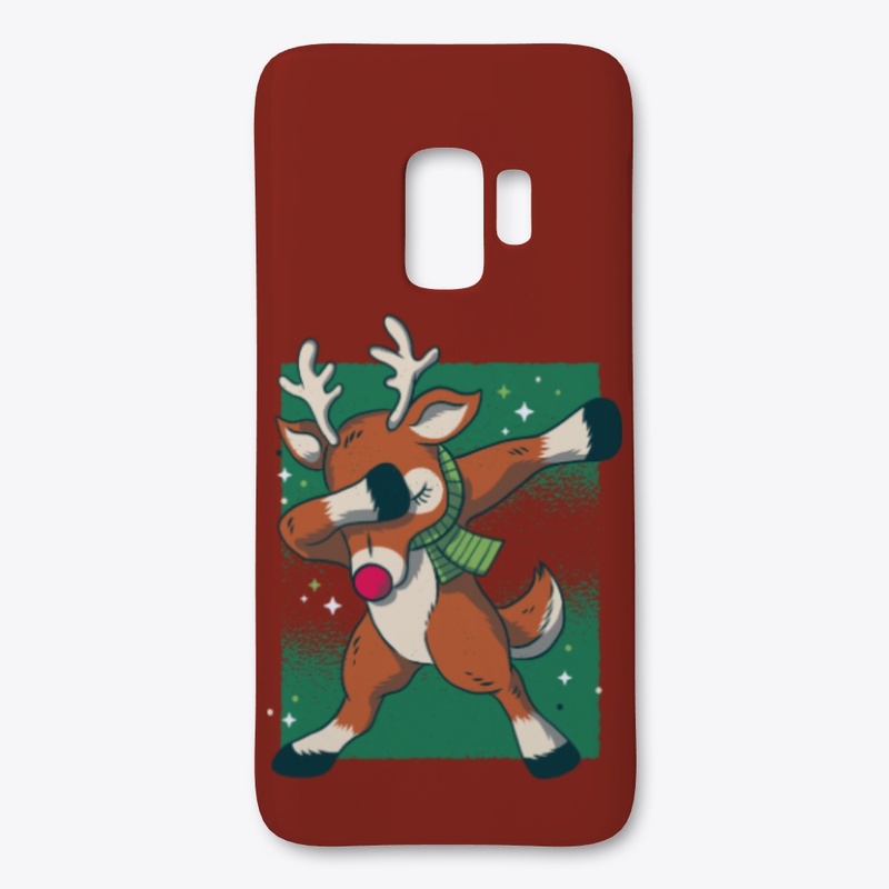 Christmas Dabbing Reindeer