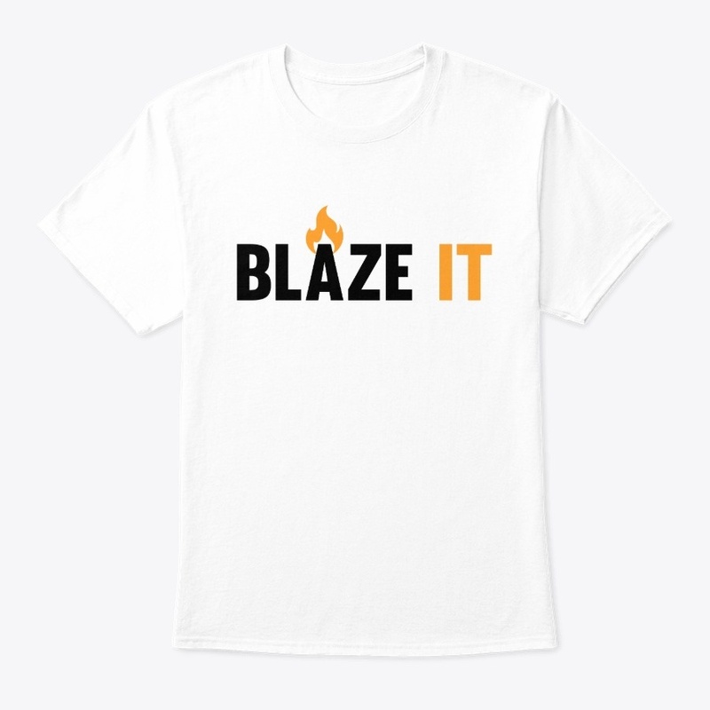 Blaze It! Black on White 1