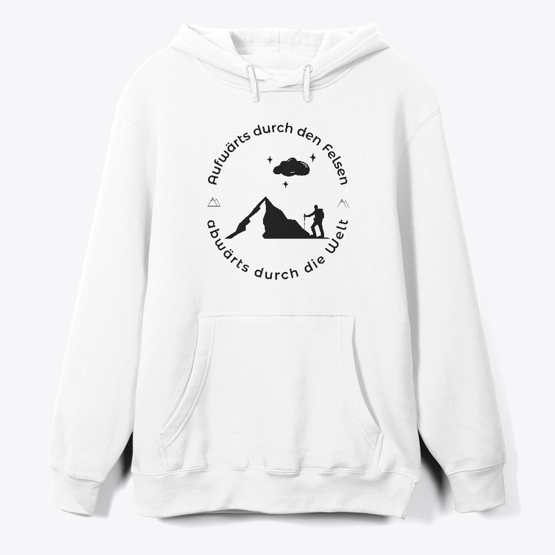 Aufwärts Durch Felsen Abwärts Durch Welt