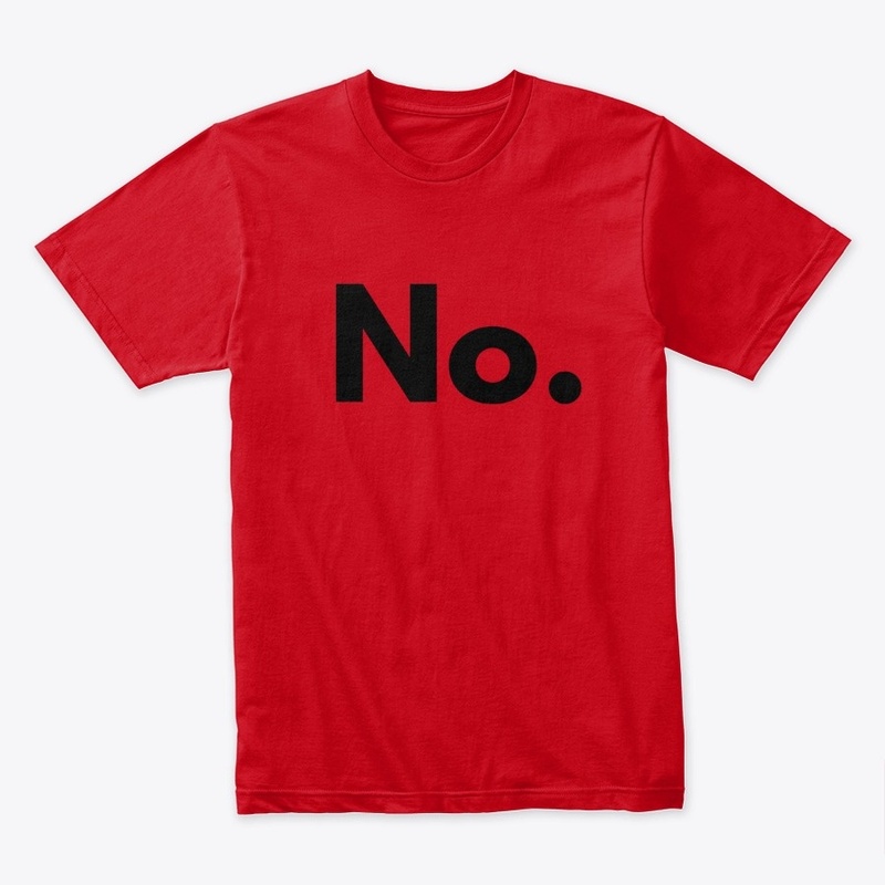 NO. (in black text)