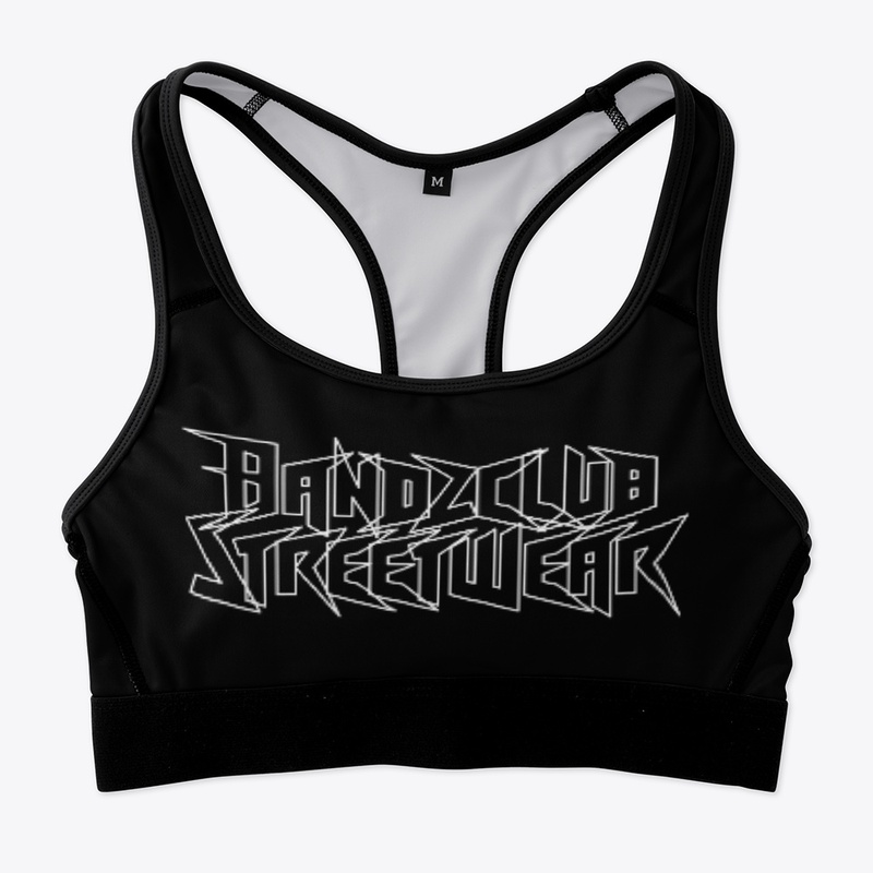 Bandzclub streetwear sports bra