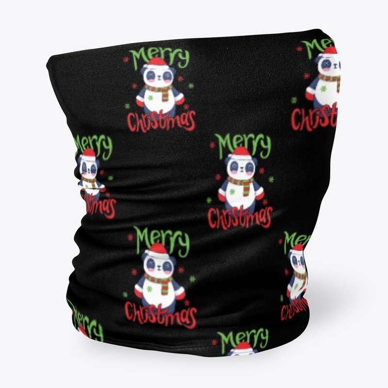 Panda Merry Christmas Wishes