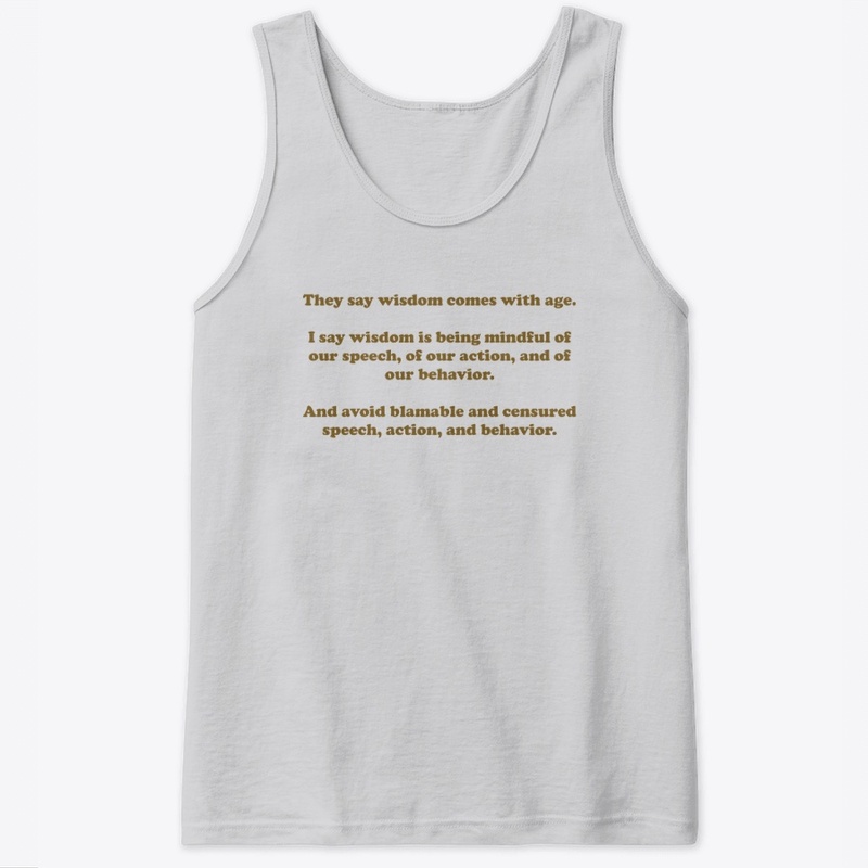 Wisdom is being mindful