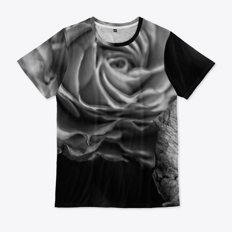 Black and White Tea Roses
