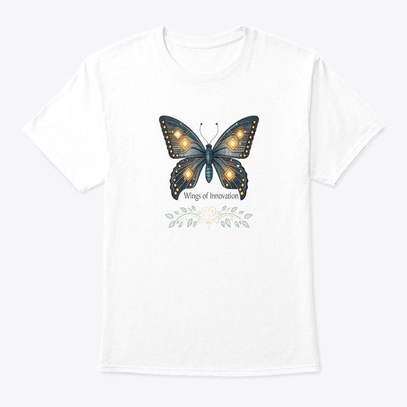 Robotic Butterfly T Shirt design