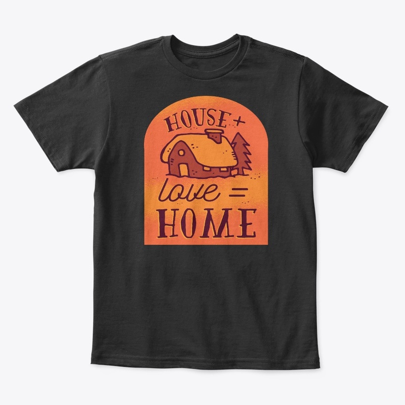House Love Home Family Matching Gift
