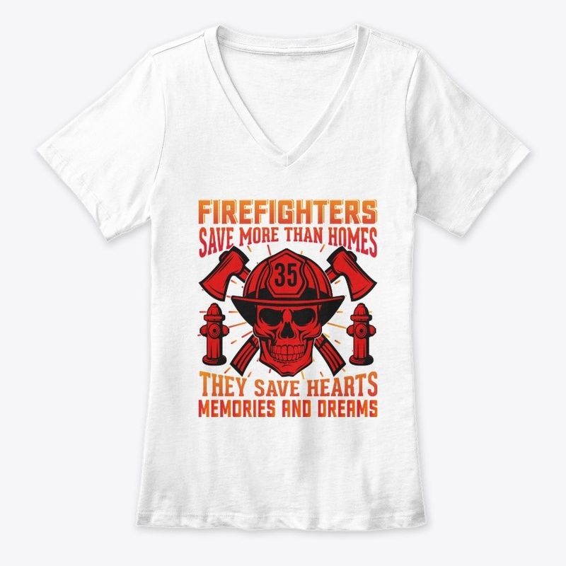 fire fighter t shirt 