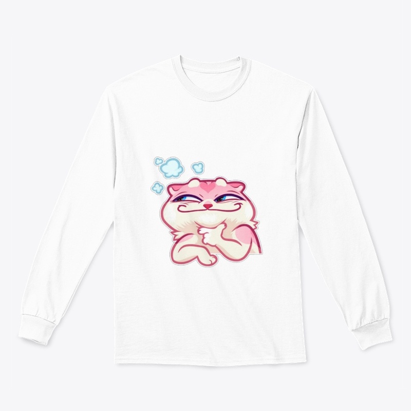 Cute Thinking Cat